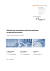 Mitwirkung, Information und Kommunikation im Bereich Stromnetze