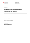 Schweizerische Holzenergiestatistik 2013