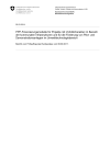 PPP-Finanzierungsmodelle für Projekte mit Vorbildcharakter im Bereich der kommunalen Infrastrukturen und für die Förderung von Pilot- und Demonstrationsanlagen im Umwelttechnologiebereich