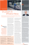 Druckluft im Effizienz-Fokus: Brand Metallbau AG