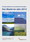 Stromprodukte aus erneuerbaren Energien - Der Markt im Jahr 2013