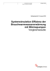 Systemsimulation Effizienz der Brauchwarmwassererwärmung mit Wärmepumpen - Vergleichsstudie