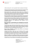 EWG Ausschreibung 2014: Liste der ausgewählten Projekte (in alphabetischer Reihenfolge)