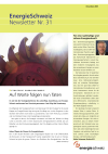 EnergieSchweiz Newsletter Nr. 31