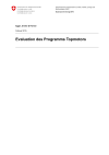 Evaluation des Programms Topmotors