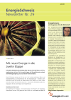 EnergieSchweiz Newsletter Nr. 29