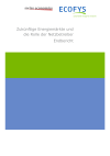Zukünftige Energiemärkte und die Rolle der Netzbetreiber