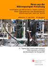 21. BFE-Wärmepumpen-Tagung, 17. Juni 2015, HTI Burgdorf