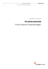 Extraktionsbetrieb - Pinch-Analyse Prozessanlagen