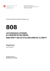 808 Leitungszug Steinen-Altendorf/Etzelwerk; Abschnitt 808.20 Stalden-Zweite Altmatt, Objektblatt