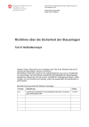 Richtlinie über die Sicherheit der Stauanlagen