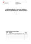 Notfallstrategie im Fall eines ausserordentlichen Anstiegs des Wasserspiegels