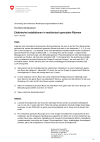 Elektrische Installationen in medizinisch genutzten Räumen - Verordnung über elektrische Niederspannungsinstallationen (NIV)