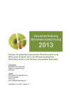 Gesamterhebung Stromkennzeichnung 2013