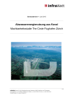 Abwasserenergienutzung aus Kanal - Machbarkeitsstudie The Circle Flughafen Zürich