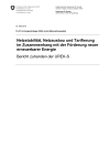 Netzstabilität, Netzausbau und Tarifierung im Zusammenhang mit der Förderung neuer erneuerbarer Energie