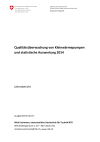 Qualitätssicherung von Kleinwärmepumpen und statistische Auswertung der Prüfresultate 2014