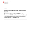 Internationaler Biogasmarkt im Brennstoffbereich