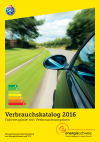 Verbrauchskatalog 2016 - Fahrzeugliste mit Verbrauchsangaben