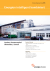 Energien intelligent kombiniert. Ausbau Kantonsspital Obwalden, Sarnen
