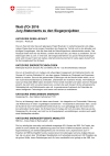 Neujahrsapéro BFE und Verleihung des Watt d’Or 2016 - Jury-Statements zu den Siegerprojekten