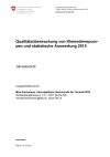 Qualitätsüberwachung von Kleinwärmepumpen und statistische Auswertung 2015