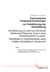 Erdwärmesonden: faseroptische Temperaturmessung zur Detektierung der Hinterfüllung, Anlage in Lausen