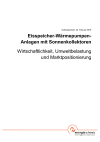 Eisspeicher-Wärmepumpen-Anlagen mit Sonnenkollektoren – Wirtschaftlichkeit, Umweltbelastung und Marktpositionierung