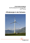 Windenergie in der Schweiz