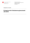 Erfolgskontrolle Gebäudeenergiestandards 2014-2015