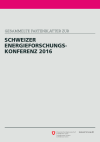 Schweizer Energieforschungskonferenz 2016