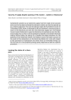 Security of supply despite opening of the market – realistic or illusionary?