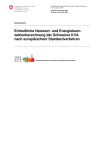 Einheitliche Heizwert- und Energiekennzahlenberechnung der Schweizer KVA nach europäischem Standardverfahren