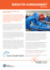 Programm Kleinwasserkraftwerke - Newsletter Nr. 28