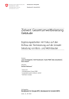 Zielwert Gesamtumweltbelastung Gebäude