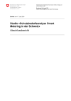 Studie "Schutzbedarfsanalyse Smart Metering in der Schweiz"