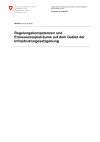 Regelungskompetenzen und Ermessensspielräume auf dem Gebiet der Infrastrukturgesetzgebung