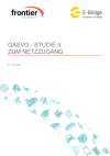 GasVG - Studie II zum Netzzugang