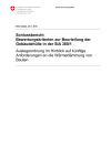 Schlussbericht Bewertungskriterien zur Beurteilung der Gebäudehülle in der SIA 380/1