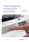 Haushaltsgeräte professionell beschaffen