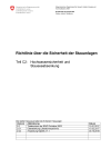 Richtlinie über die Sicherheit der Stauanlagen