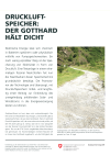Druckluftspeicher: Der Fels hält dicht