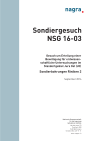 Sondiergesuch NSG 16-03