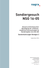 Sondiergesuch NSG 16-05