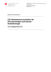 CO2-Emissionsvorschriften für Personenwagen und leichte Nutzfahrzeuge