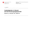 Zuständigkeiten im Bereich der Stromversorgungssicherheit