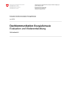 Dachkommunikation EnergieSchweiz: Evaluation und Weiterentwicklung