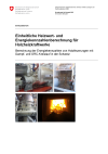 Einheitliche Heizwert- und Energiekennzahlenberechnung für Holzheizkraftwerke - Berechnung der Energiekennzahlen von Holzfeuerungen mit Dampf- und ORC-Kreislauf in der Schweiz