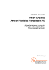 Pinchanalyse Amcor Flexibles Rorschach AG
