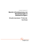 Bericht «Fernsteuerung von Raumheizungen in Zweitwohnungen»